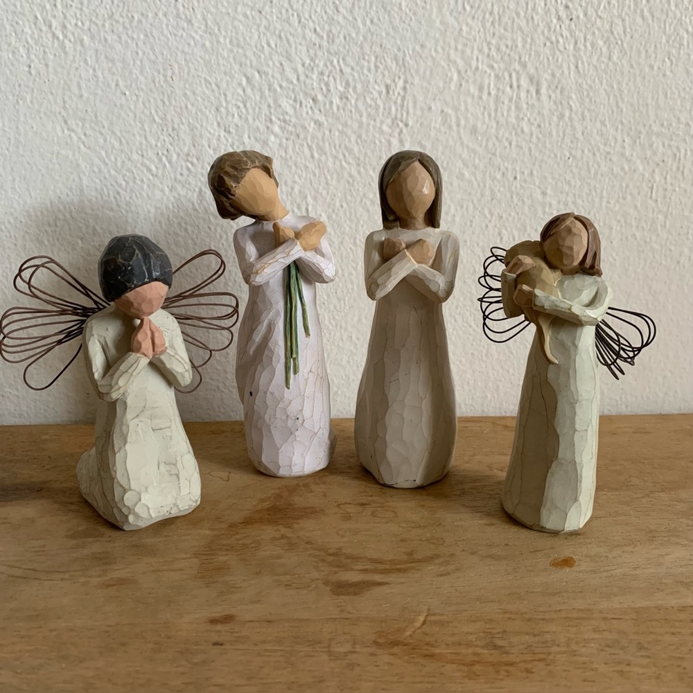 Willow tree Fairy angels set of 4 figures